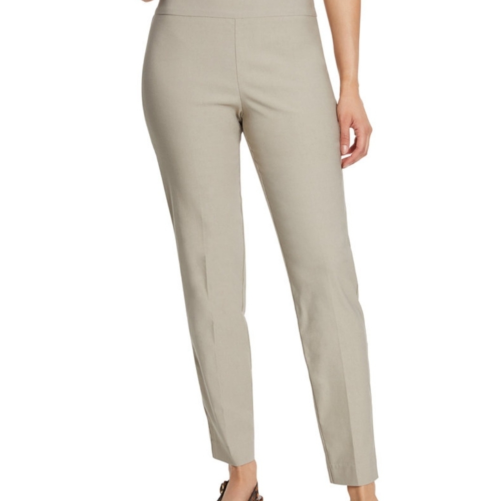 Gloria Vanderbilt Women's Straight Leg Pants in Light Gray